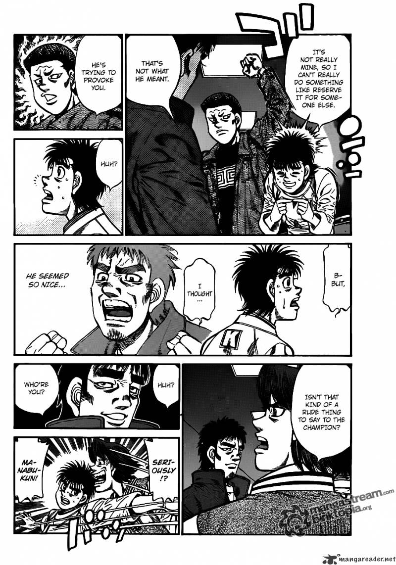 Hajime no Ippo: Fighting Spirit, Chapter 919 image 02
